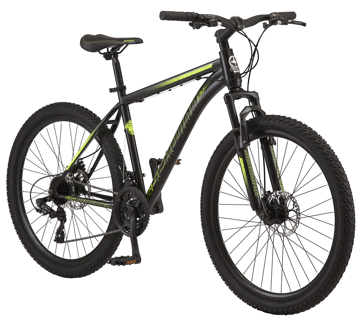 26-inch 21 Speed Black Mountain Bike P781