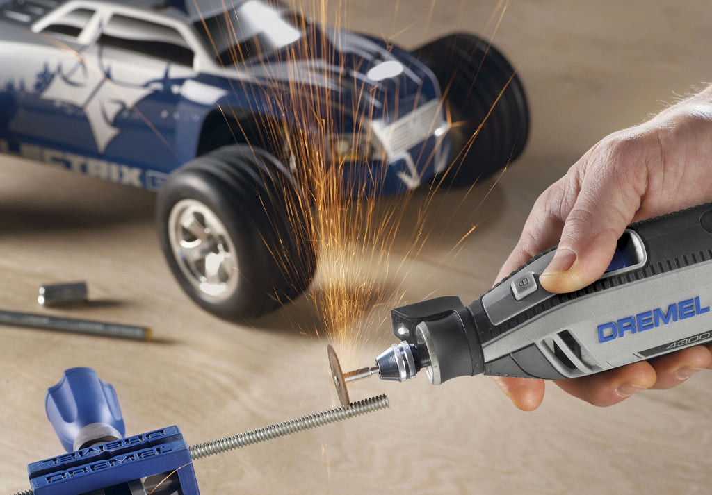 Corded Variable Speed Rotary Tool Kit with Flex Shaft and Hard Storage Case L548346