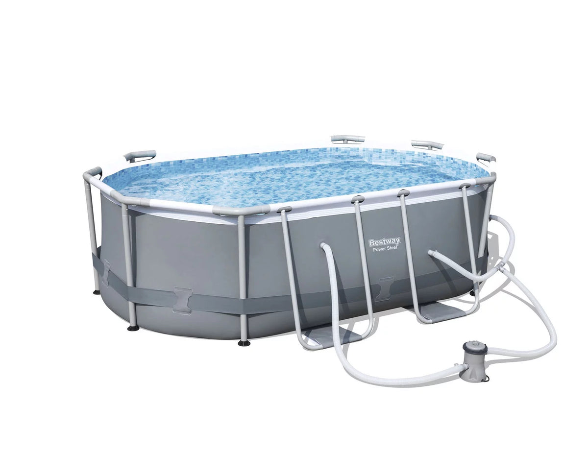 10' x 6'7 x 33 Oval Frame Above Ground Swimming Pool F7241