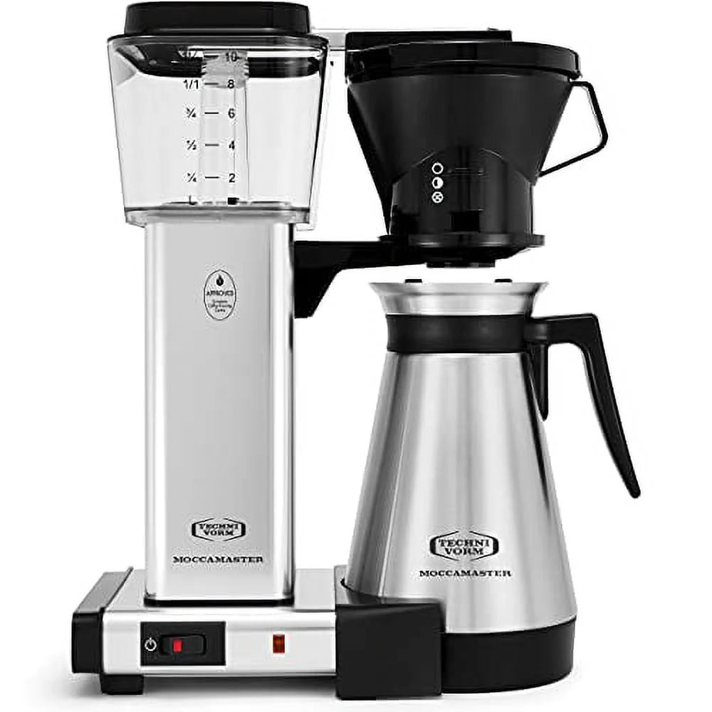 40 oz. Polished Silver Coffee Brewer Q520908