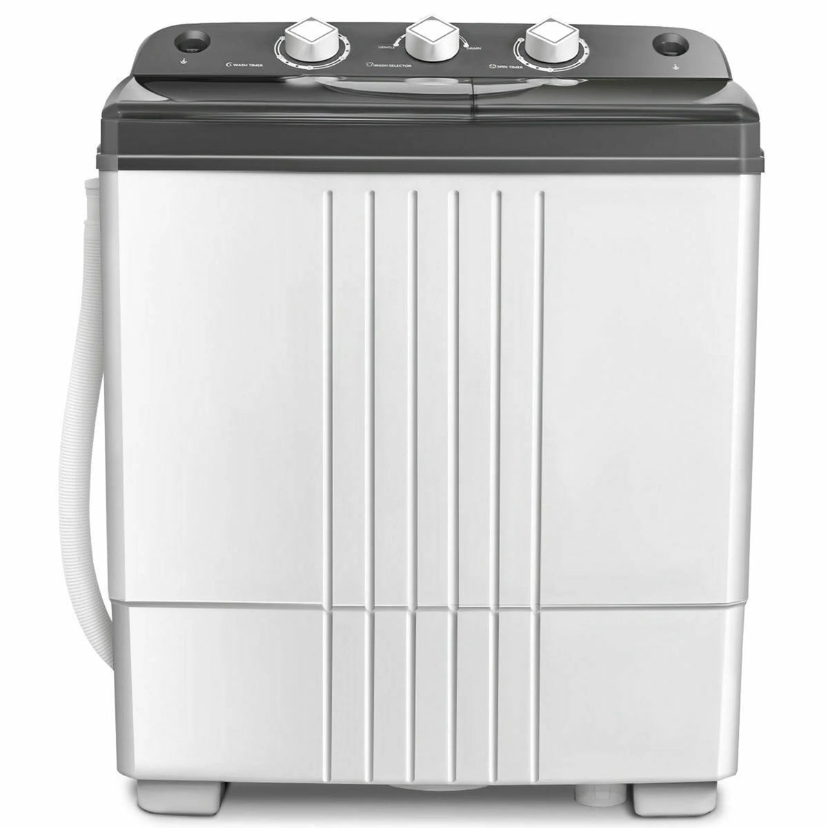 20 lbs Capacity Portable Twin Tub Washer Spinner N82361