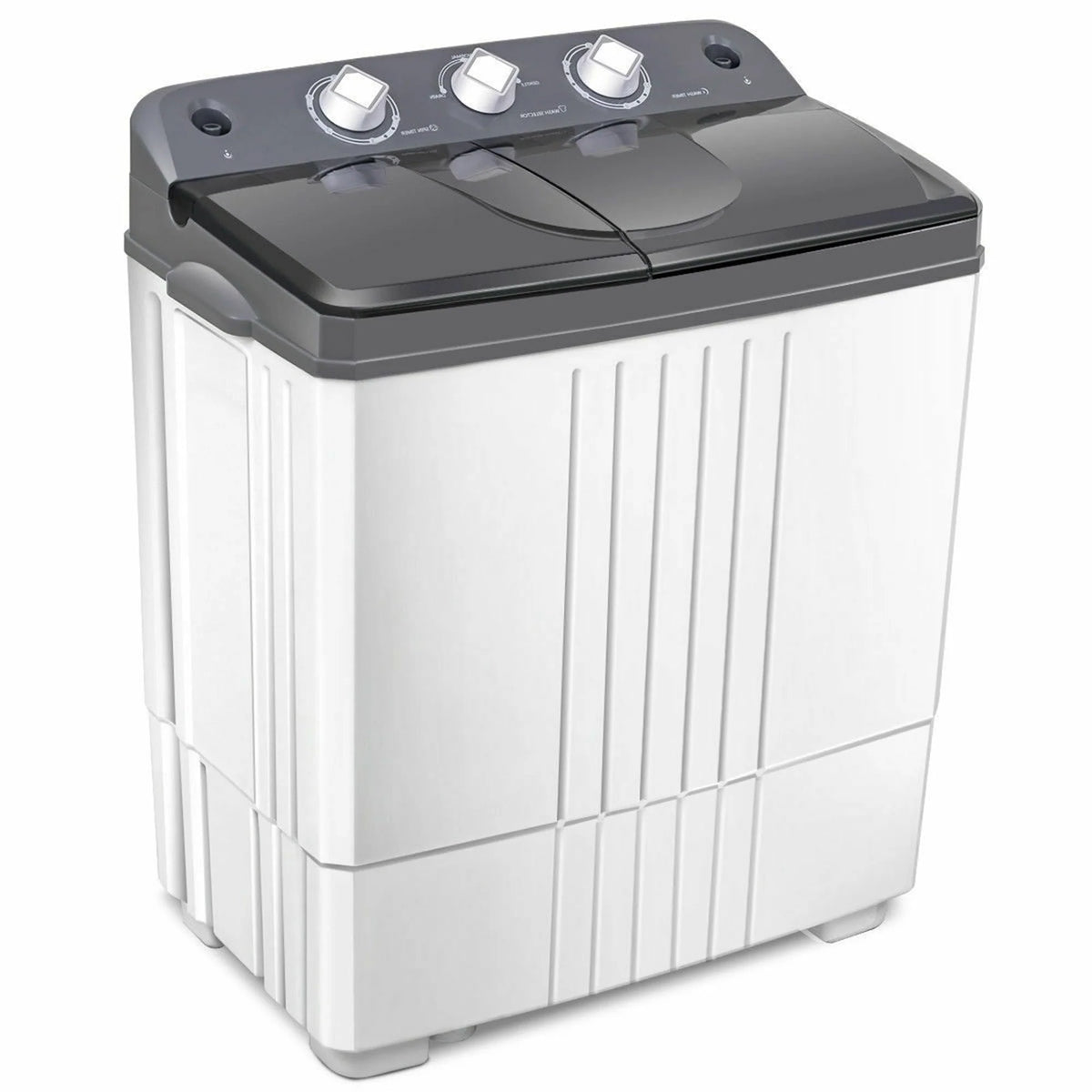 20 lbs Capacity Portable Twin Tub Washer Spinner N82361