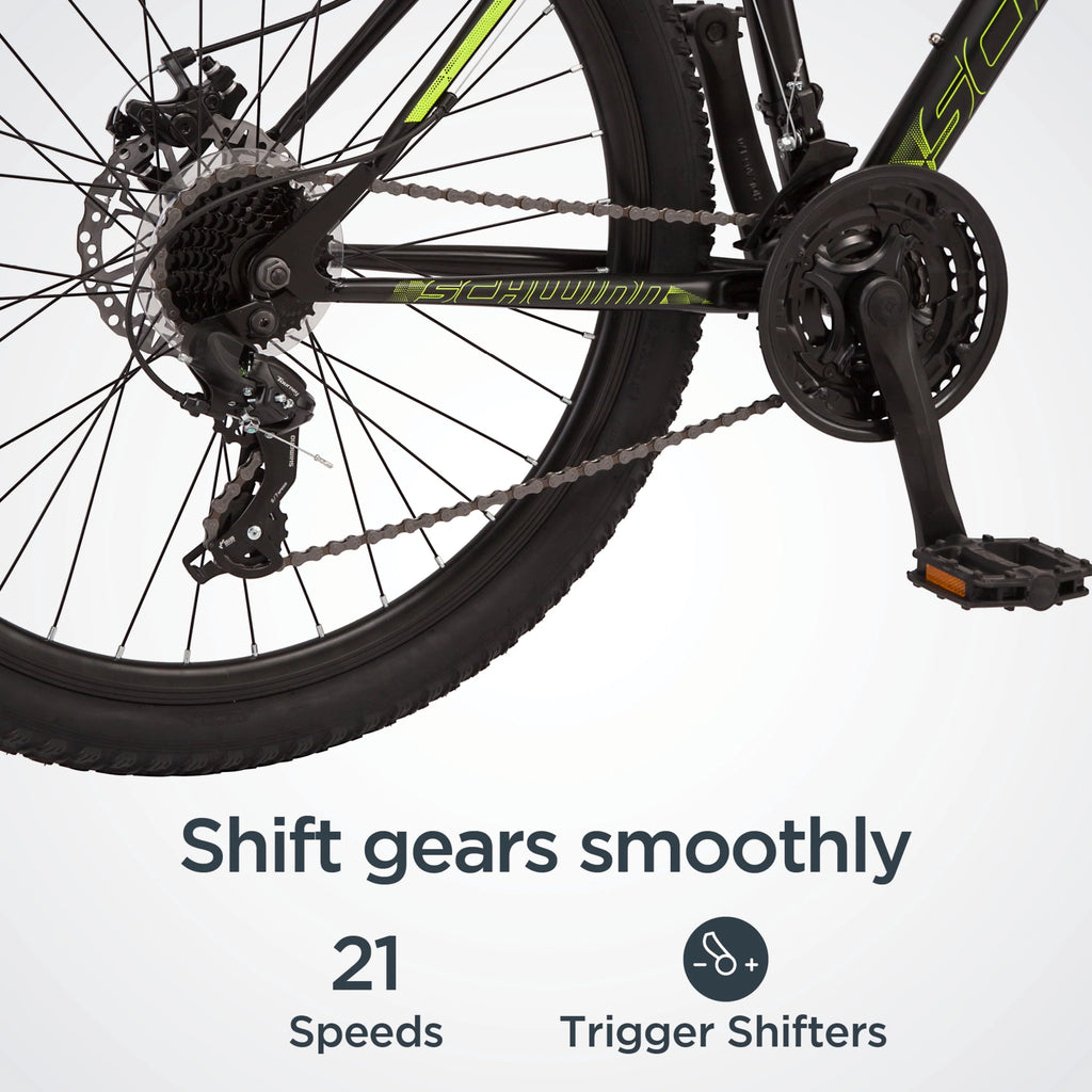 26-inch 21 Speed Black Mountain Bike P781