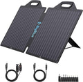 100W ETFE Portable Solar Panels with Kickstands, IP65 Waterproof I634