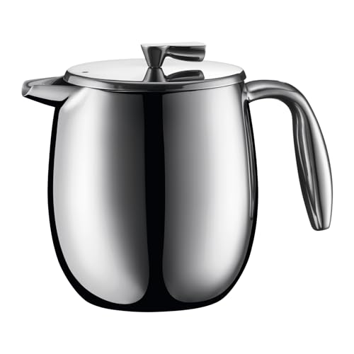 34 oz Insulated Double Wall Stainless Steel French Press Coffee Maker H1978