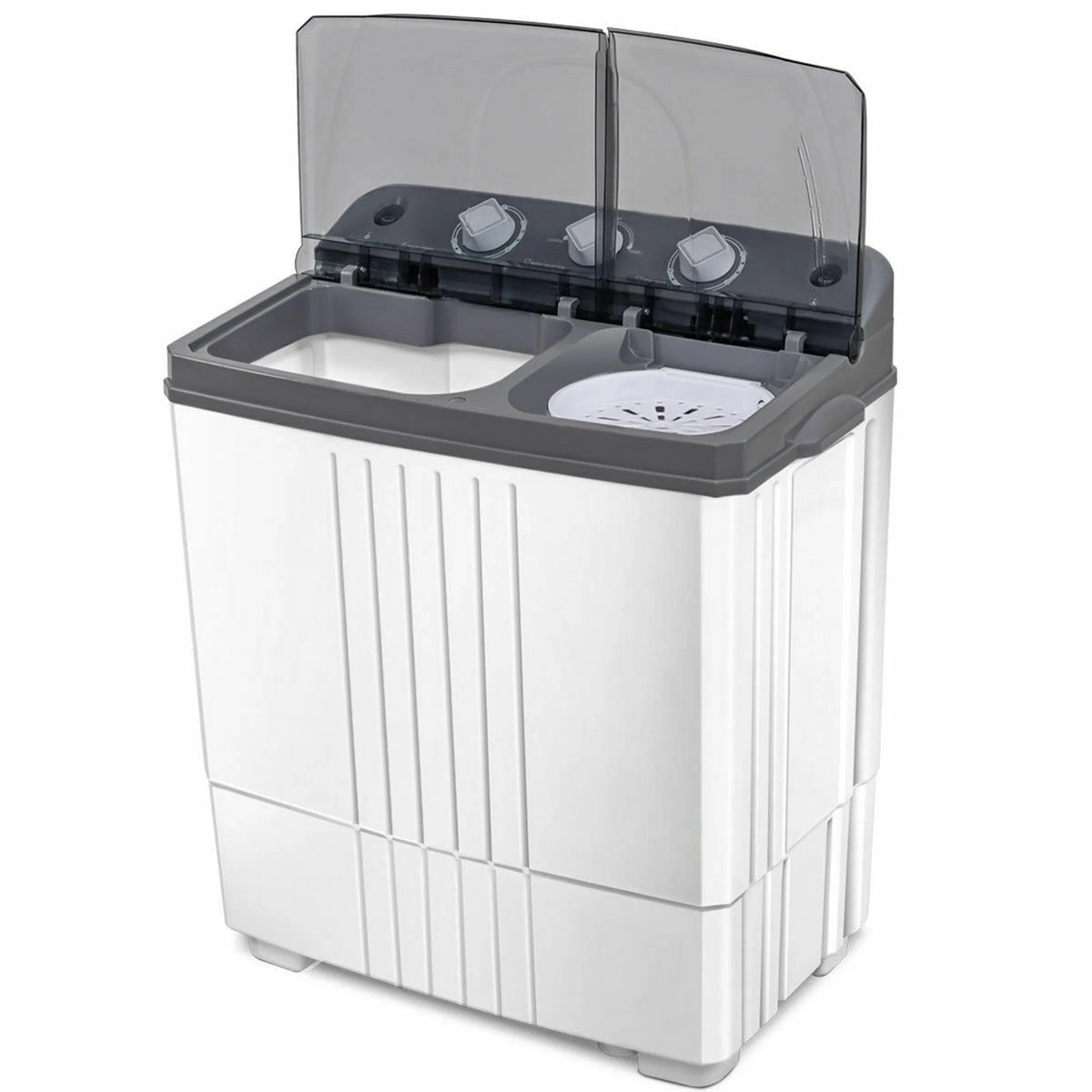20 lbs Capacity Portable Twin Tub Washer Spinner N82361