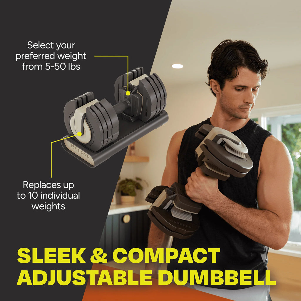 Adjustable Dumbbell 5-50 lbs Q2879