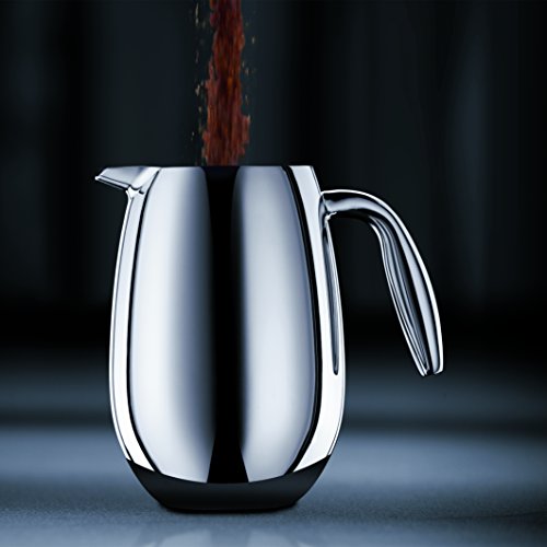 34 oz Insulated Double Wall Stainless Steel French Press Coffee Maker H1978