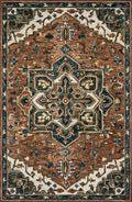 Rust Ivory Rug 9'3 x 13' C86520