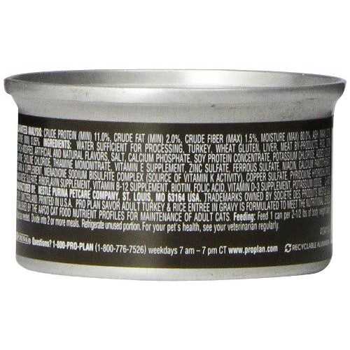 Turkey & Rice Entree Canned Cat Food C7243